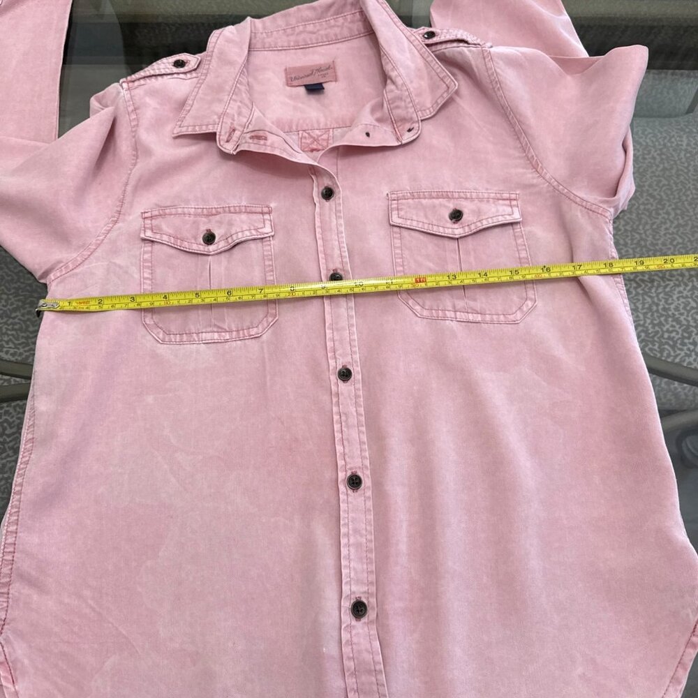 Universal Thread Pink Button-Down Utility Shirt L… - image 7